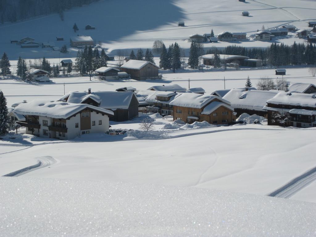 Haus Sonnseite Hotell Au (Vorarlberg) Exteriör bild