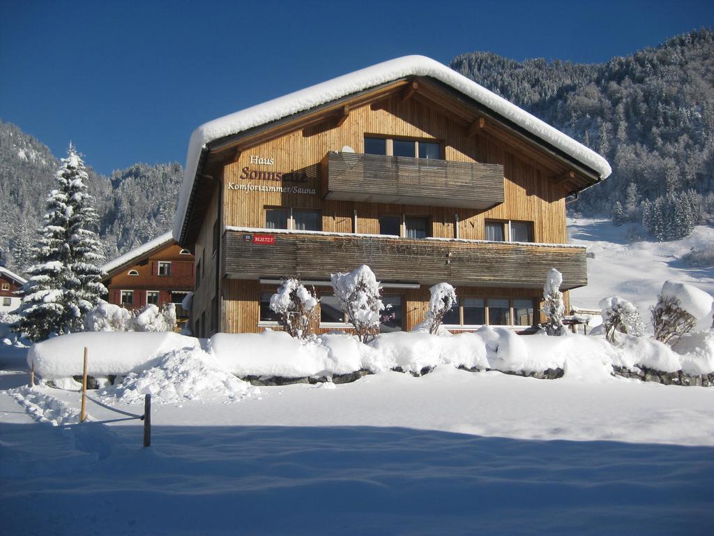 Haus Sonnseite Hotell Au (Vorarlberg) Exteriör bild