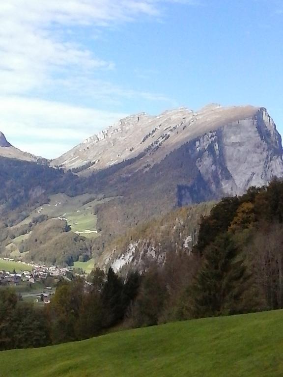 Haus Sonnseite Hotell Au (Vorarlberg) Exteriör bild