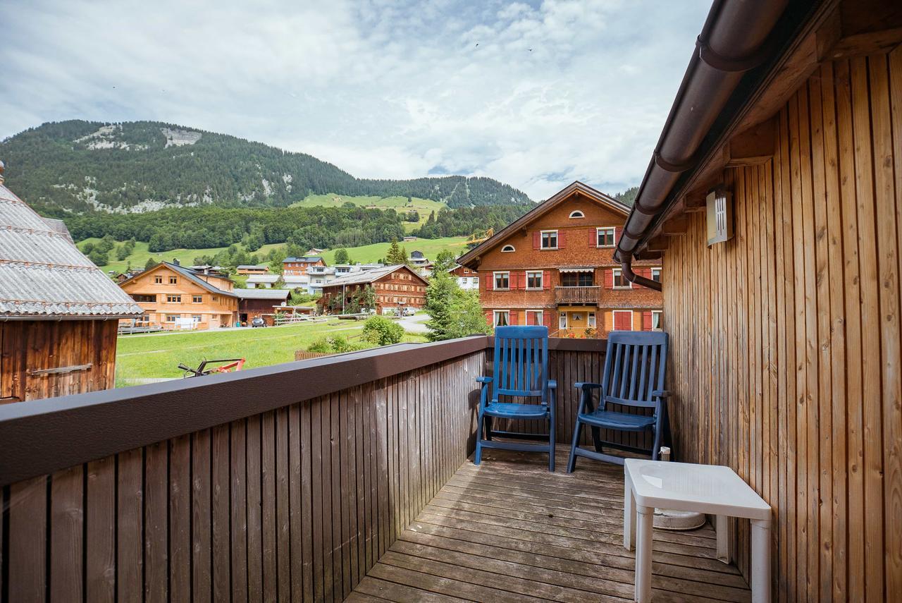 Haus Sonnseite Hotell Au (Vorarlberg) Exteriör bild