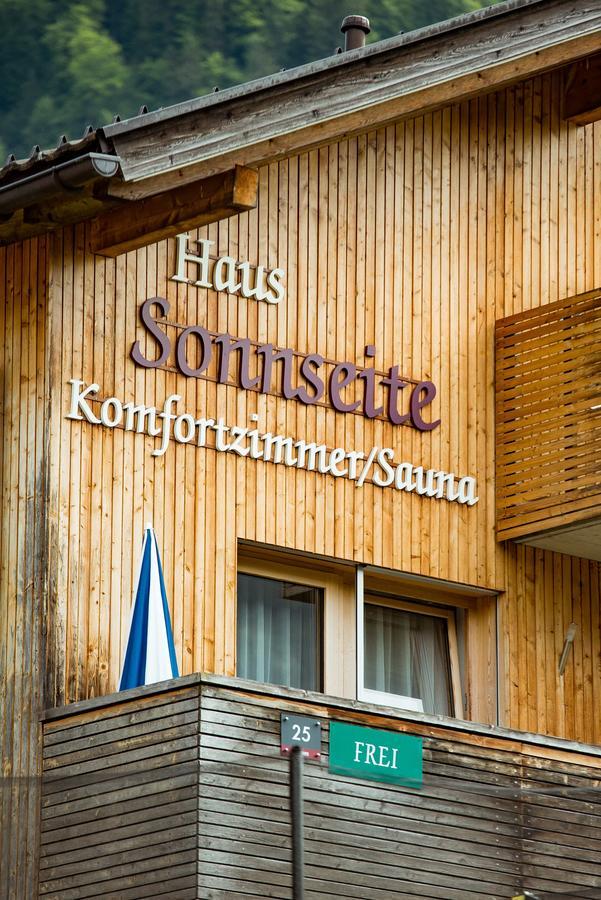 Haus Sonnseite Hotell Au (Vorarlberg) Exteriör bild